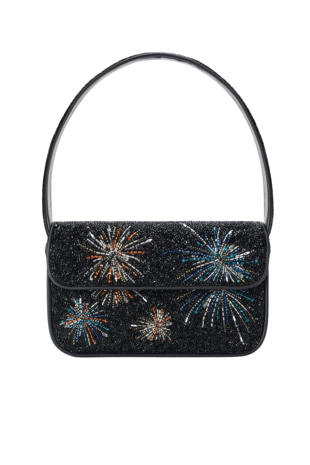 Staud Tommy Firework Beaded Shoulder Bag