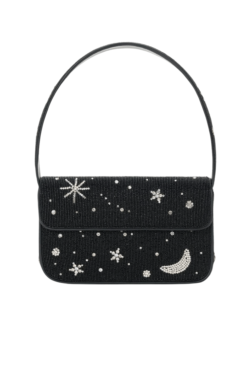 Staud Tommy Starry Night Beaded Shoulder Bag