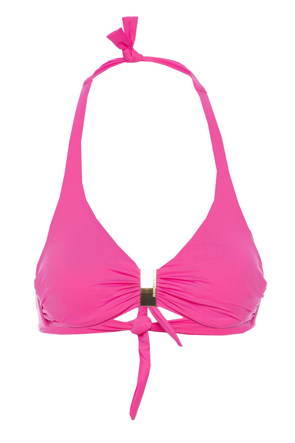 Melissa Odabash Provence Hot Pink Halterneck Bikini Top