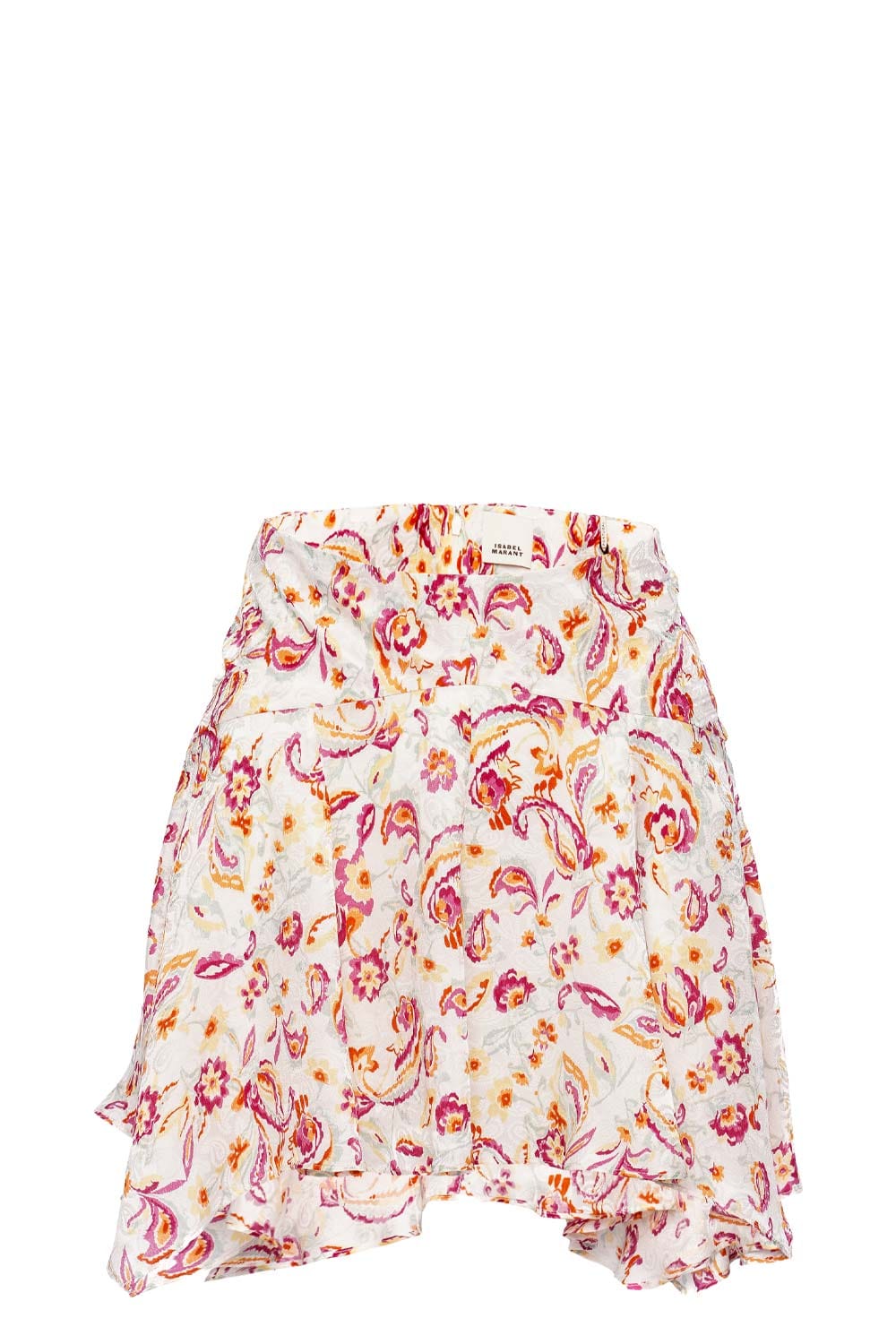 Isabel Marant Perrine Floral Ruffled Mini Skirt
