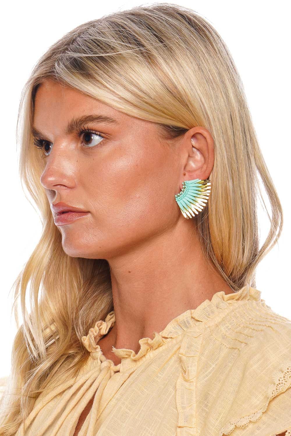 Mignonne Gavigan Mini Madeline Royal Turquoise Earrings